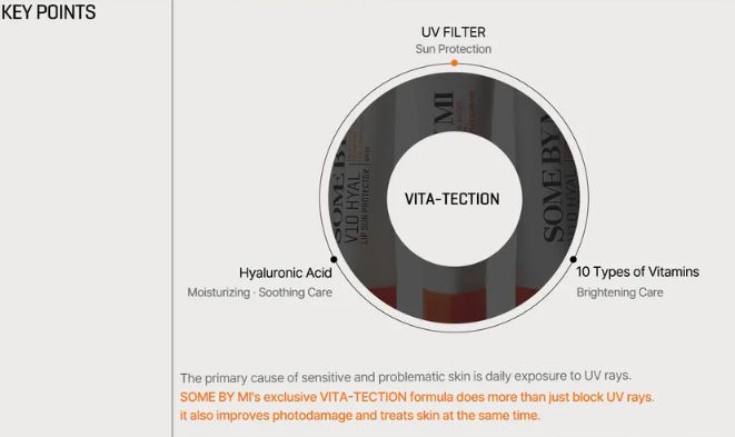 SOME BY MI V10 Hyal Lip Sun Protector 7ml