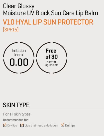 SOME BY MI V10 Hyal Lip Sun Protector 01 Rosy 7ml