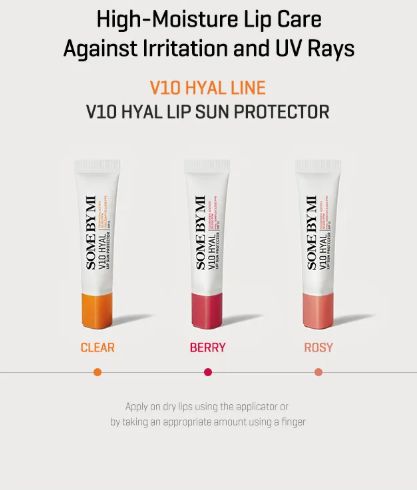 SOME BY MI V10 Hyal Lip Sun Protector 01 Rosy 7ml