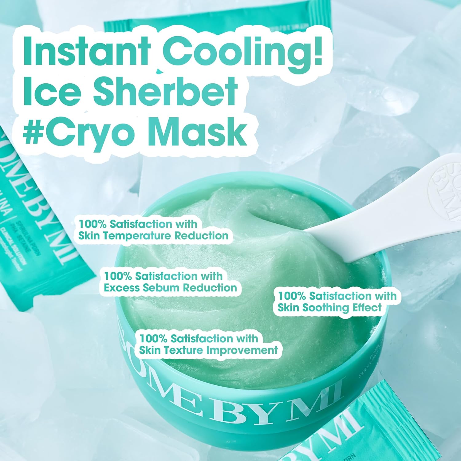 SOMEBYMI PDRN Spirulina Soothing Sherbet Mask 10 Sticks