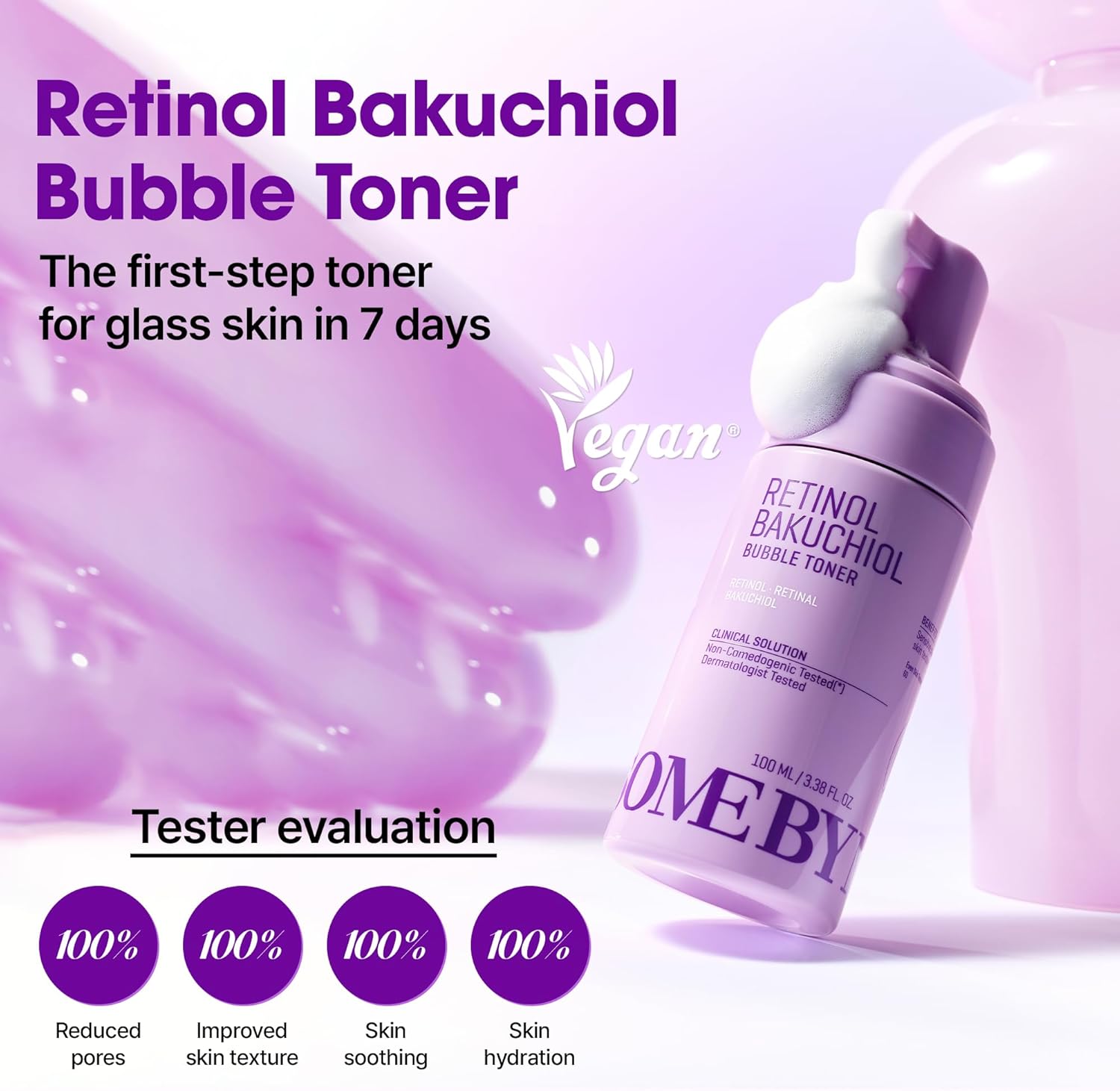 SOMEBYMI Retinol Bakuchiol Bubble Toner 100ml
