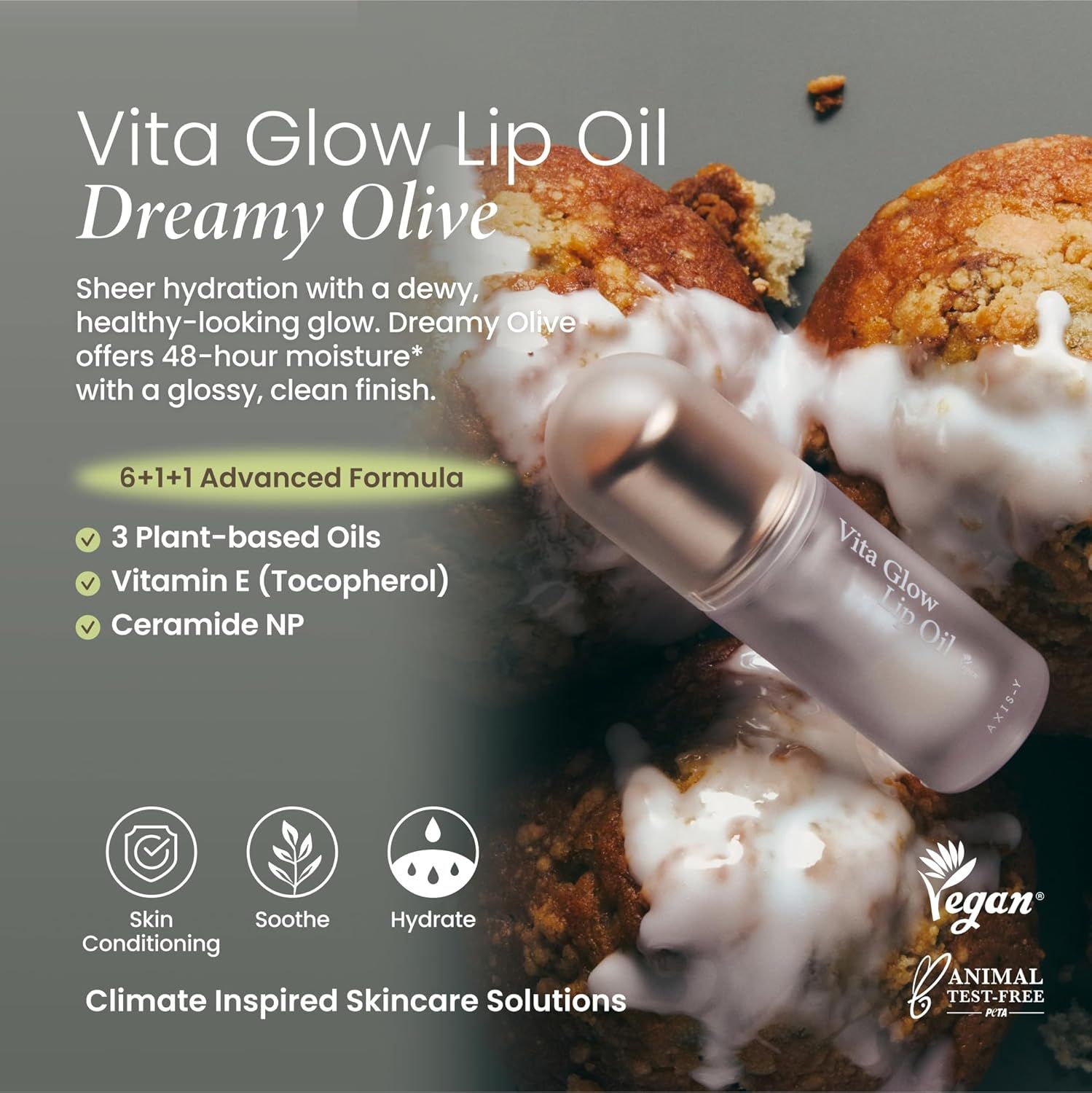 AXIS-Y Vita Glow Lip Oil (Dreamy Olive)