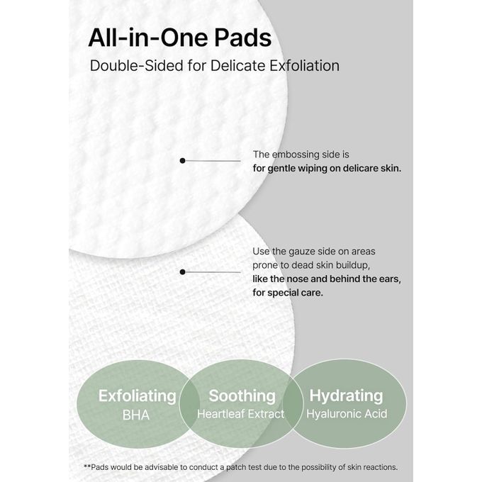CELIMAX Ji Woo Gae Heartleaf BHA Peeling Pad 60 Pads