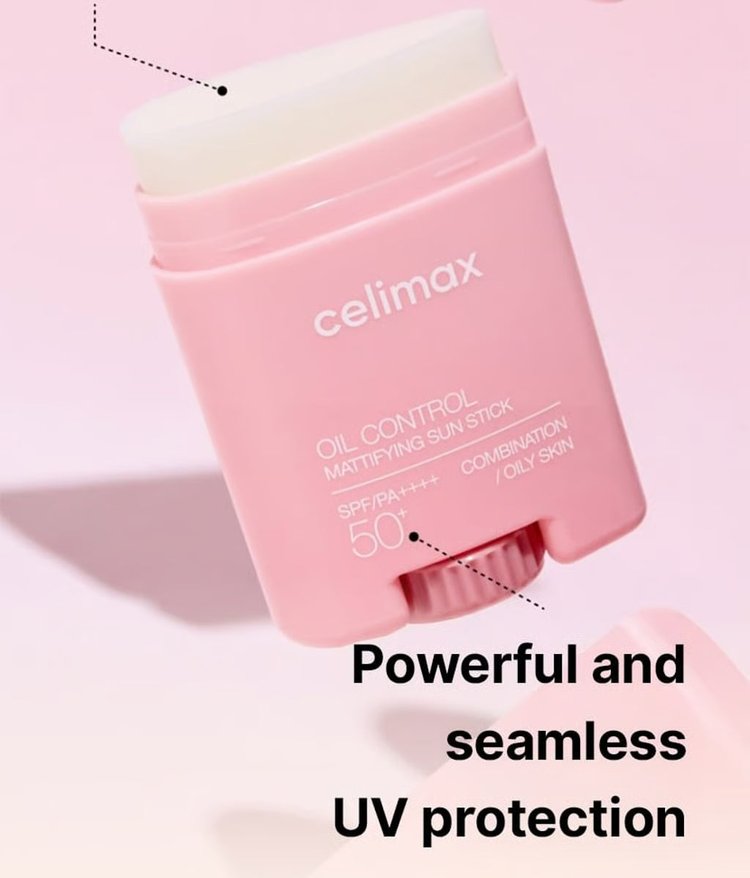 CELIMAX Oil Control Mattifying Sun Stick SPF50+ 19g