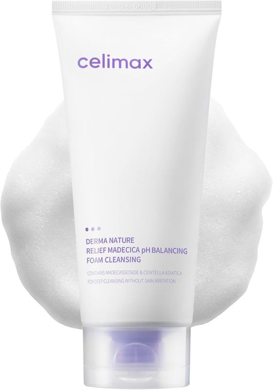 CELIMAX Derma Nature Relief Madecica pH Balancing Foam Cleansing 150ml