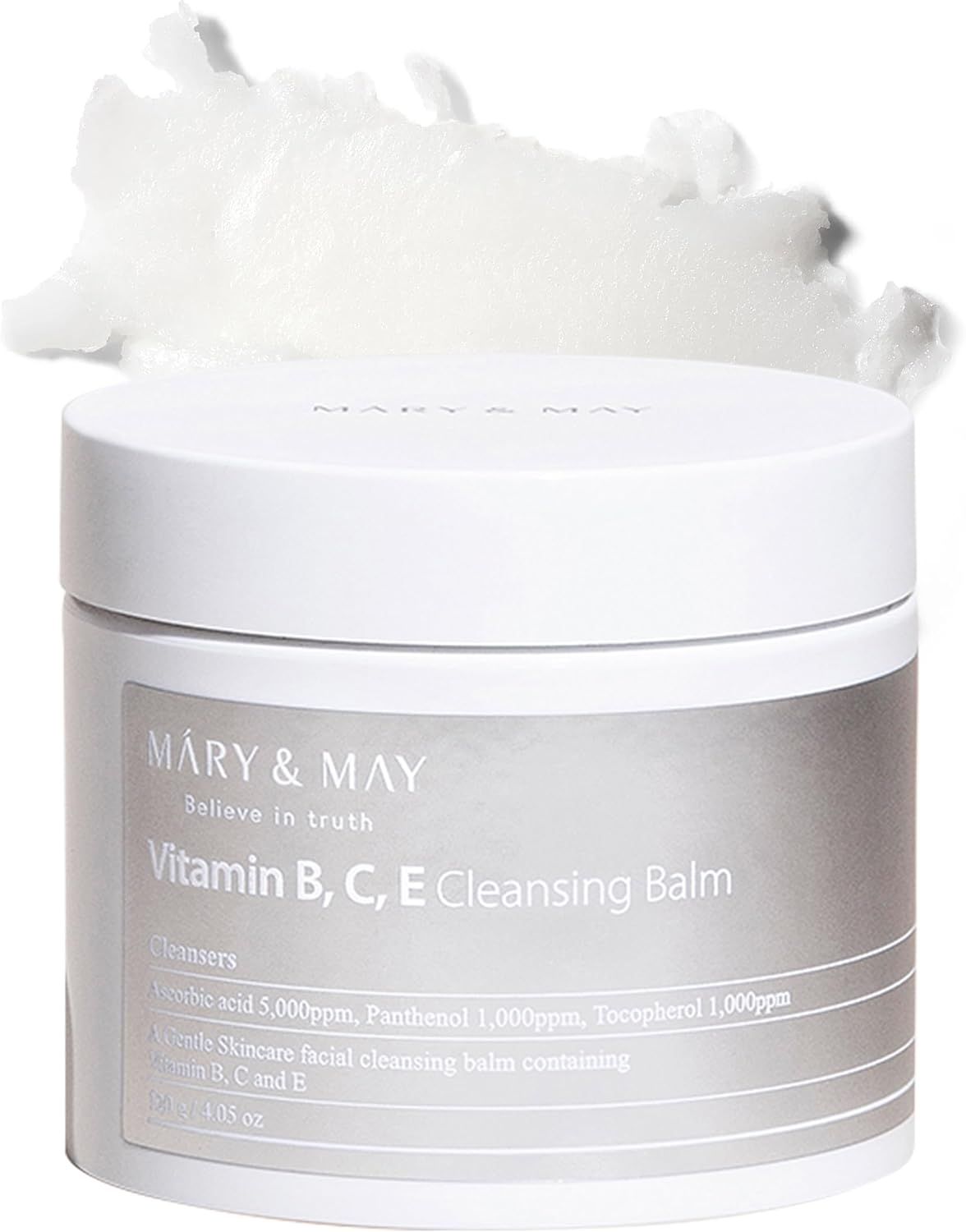 MARY&amp;MAY Vitamin B, C, E Cleansing Balm 120g