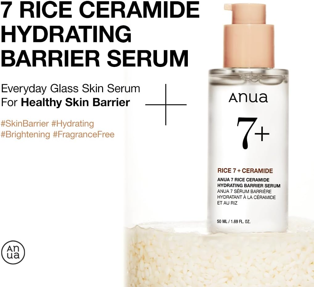 ANUA 7 Rice Ceramide Hydrating Barrier Serum 50ml