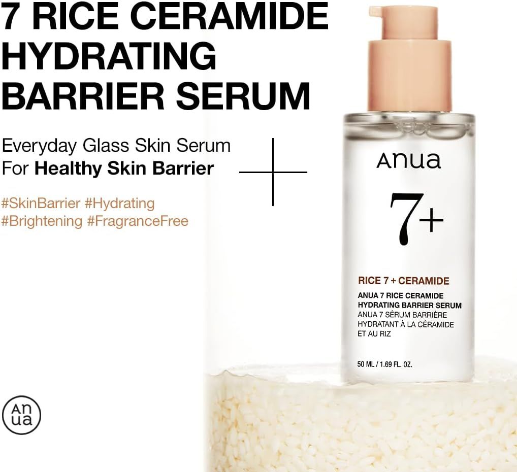ANUA 7 Rice Ceramide Hydrating Barrier Serum 50ml
