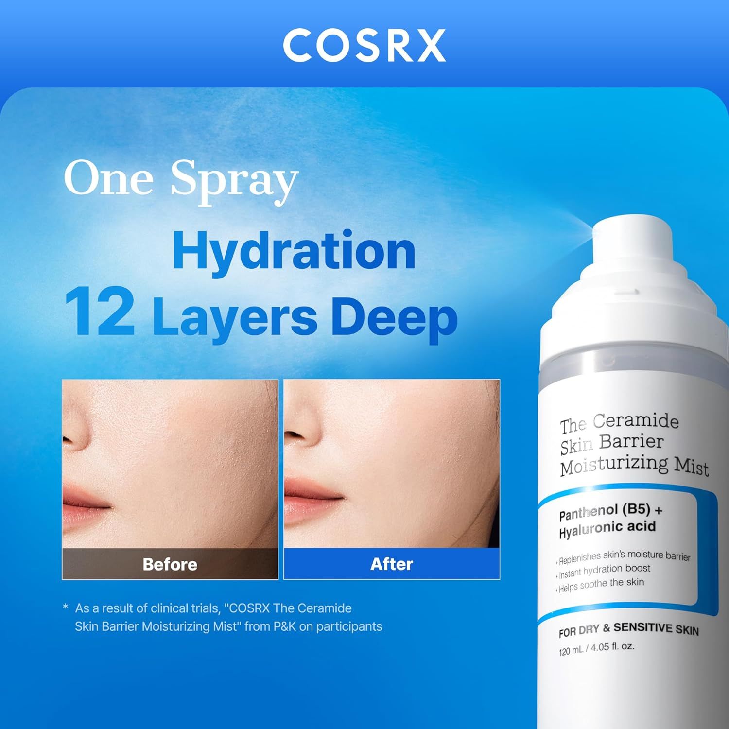 COSRX The Ceramide Skin Barrier Moisturizing Mist 120ml