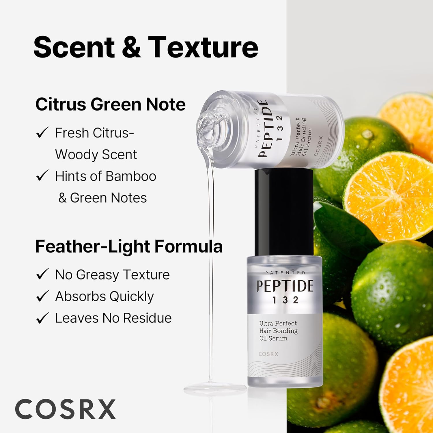 COSRX PEPTIDE-132 Ultra Perfect Hair Bonding Oil 28ml