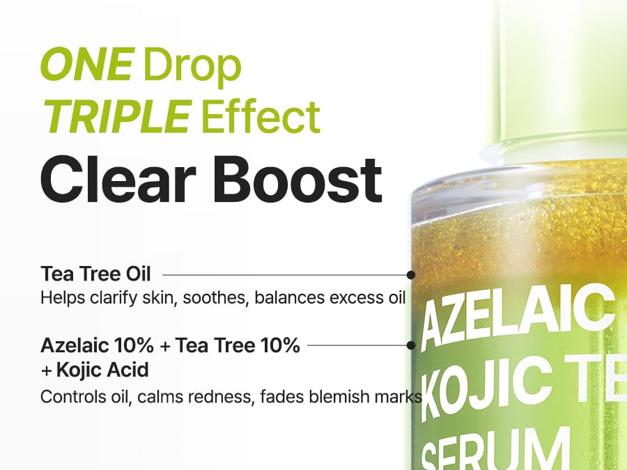 PURITO SEOUL Azelaic Acid 10 Kojic Tea Tree Serum 30ml