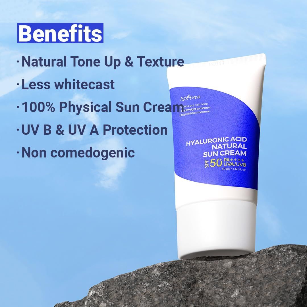 ISNTREE Hyaluronic Acid Natural Sun Cream 50ml