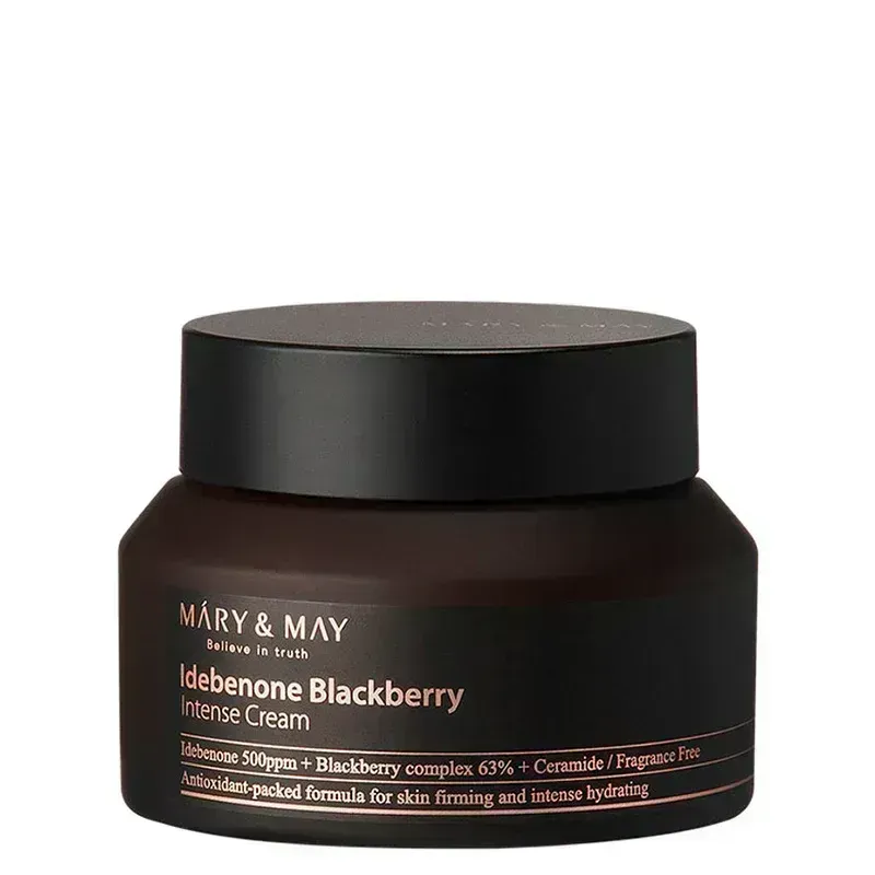 MARY&amp;MAY Idebenone Blackberry Intense Cream 70g