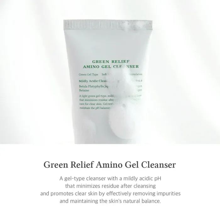 DR. ALTHEA Green Relief Amino Gel Cleanser 100ml