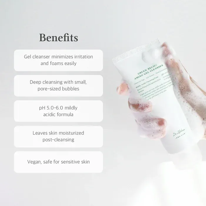 DR. ALTHEA Green Relief Amino Gel Cleanser 100ml