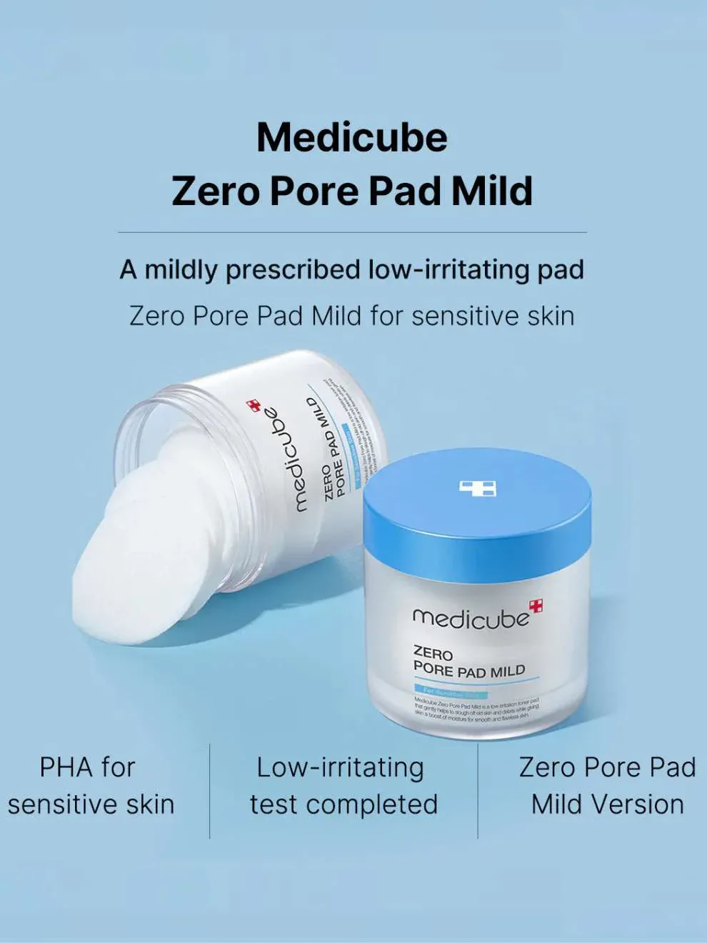 MEDICUBE Zero Pore Pad Mild 70 pads 155g