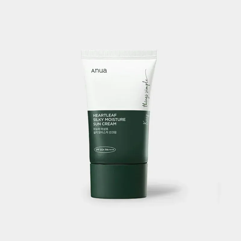 ANUA Heartleaf Silky Moisture Sun Cream 50ml