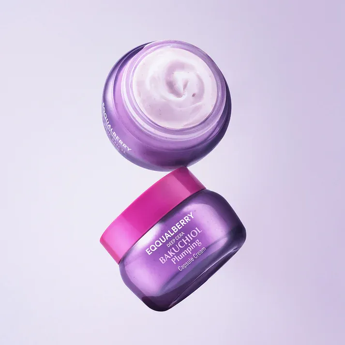 EQQUALBERRY Bakuchiol Plumping Capsule Cream 50ml