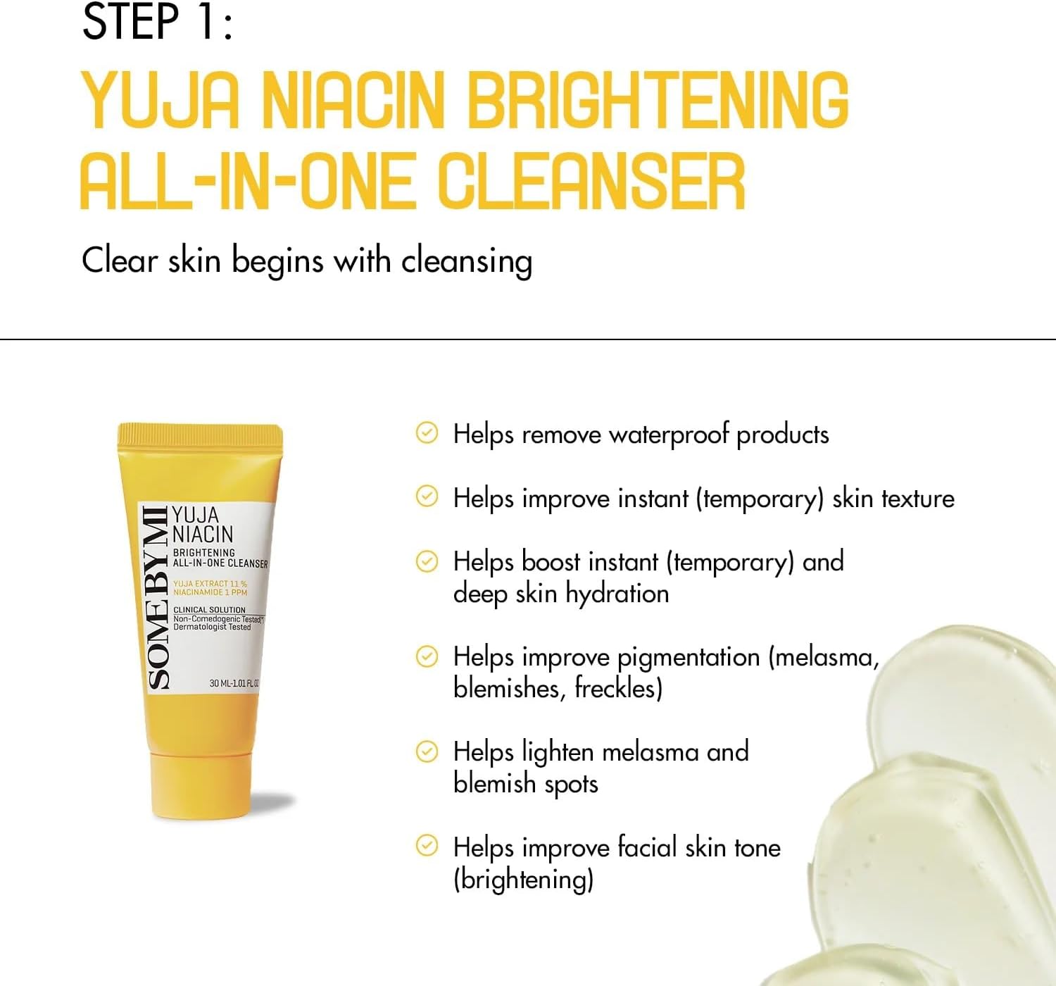 SOMEBYMI Yuja Niacin Anti Blemish Starter Kit