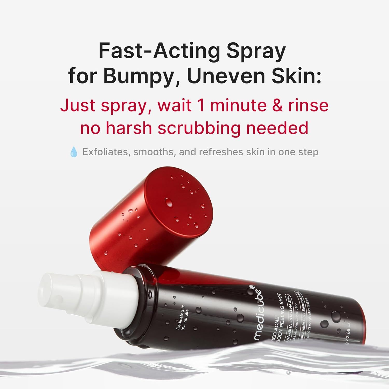 MEDICUBE Red Acne Body Peeling Shot 110g