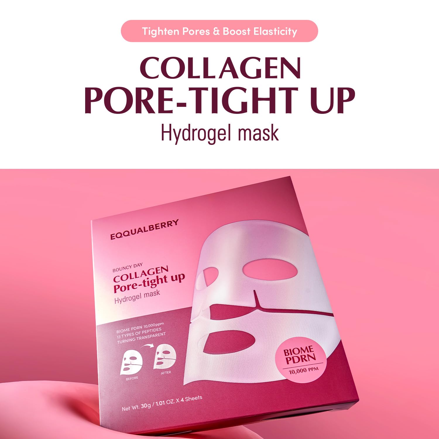 EQQUALBERRY Collagen Pore-Tight Up Mask