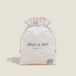 Mary&amp;May 100% Fabric Beauty Pouch Mini Eco Bag