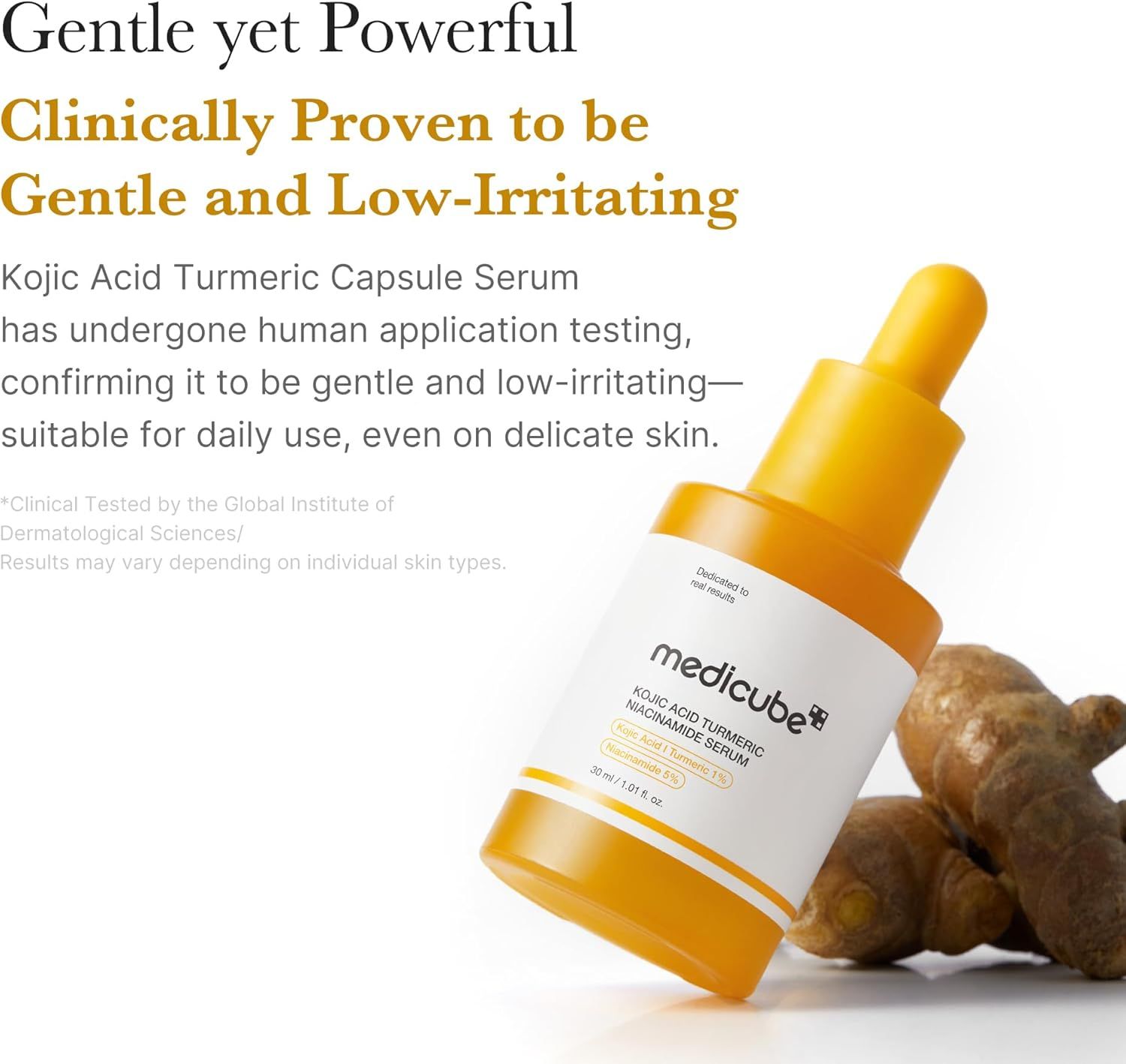 MEDICUBE kojic acid turmeric niacinamide serum 30ml
