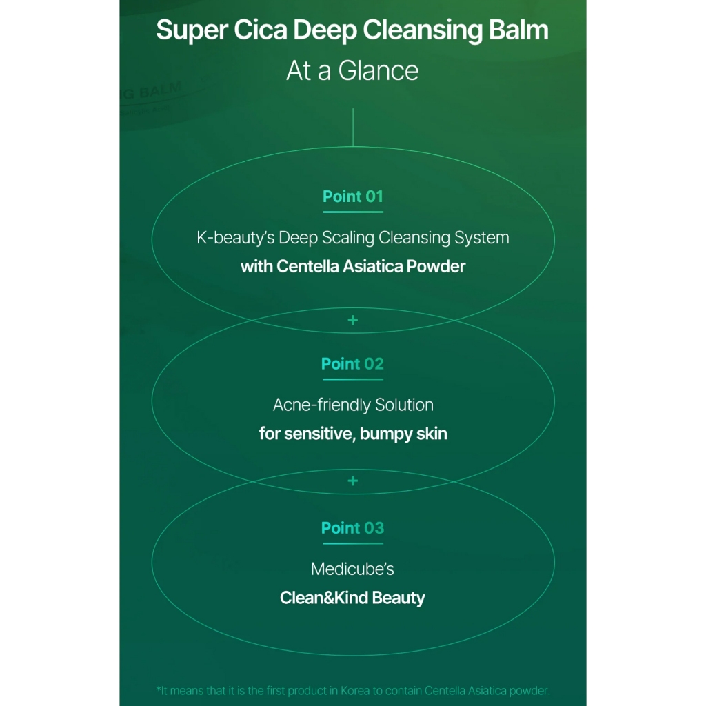 MEDICUBE Super Cica Deep Cleansing Balm 100ml