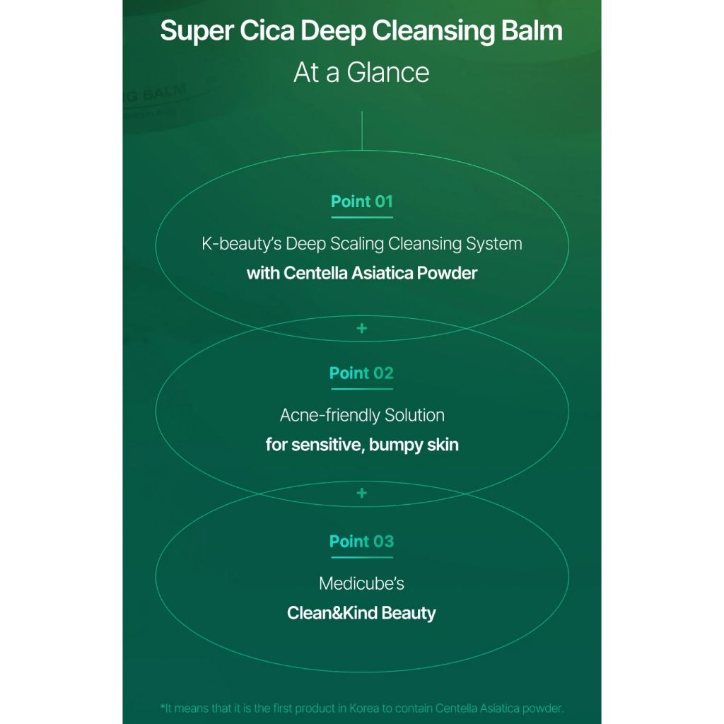 MEDICUBE Super Cica Deep Cleansing Balm 100ml