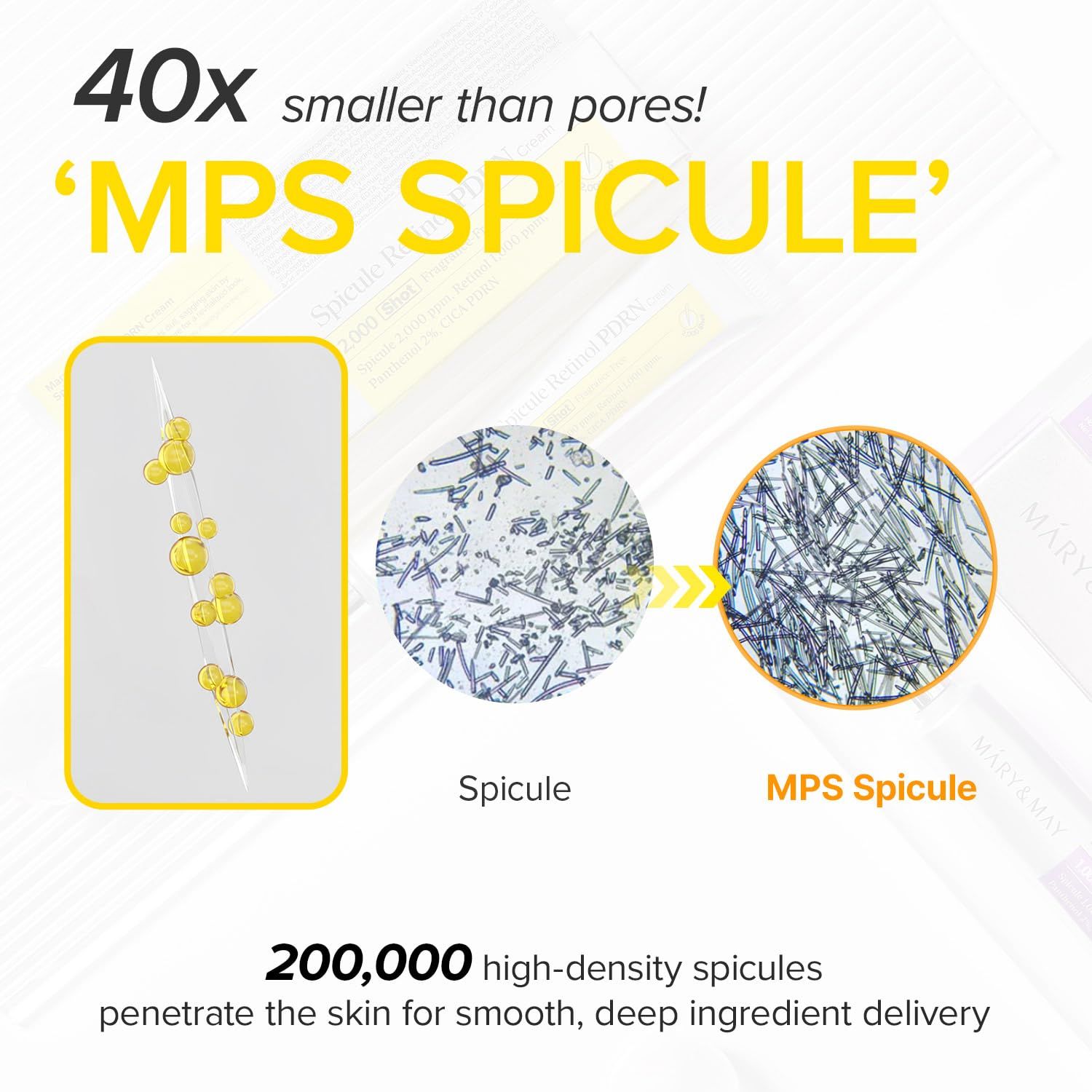 MARY&amp;MAY Spicule Retinol PDRN Cream 15g