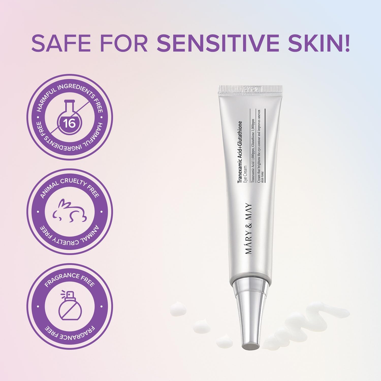 MARY&MAY Glutathione Eye Cream Special Set 30g + 12g + 12g