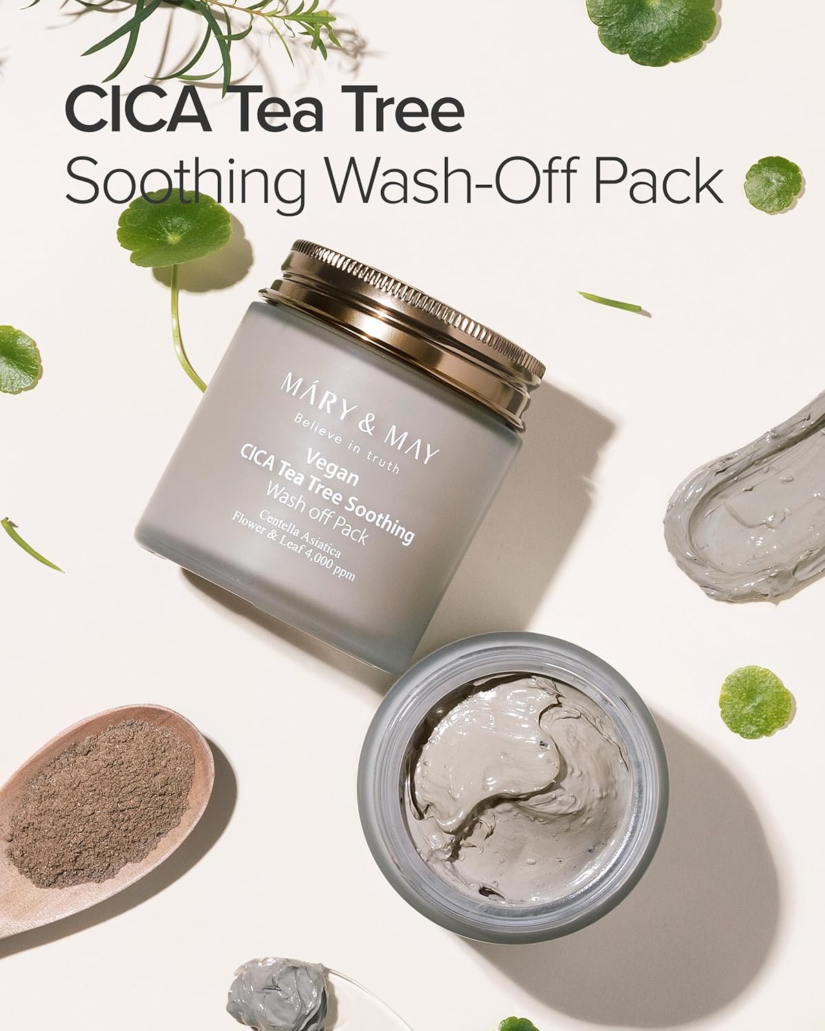 MARY&MAY CICA TeaTree Soothing Wash off Pack 125g