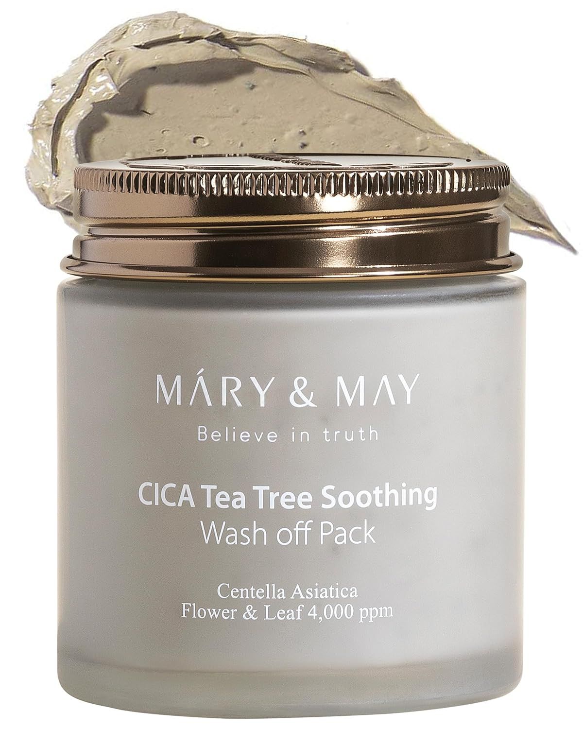 MARY&amp;MAY CICA TeaTree Soothing Wash off Pack 125g