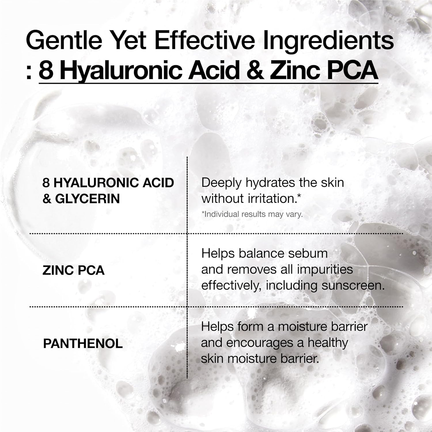 ANUA 8 Hyaluronic Acid Hydrating Gentle Foaming Cleanser 150ml