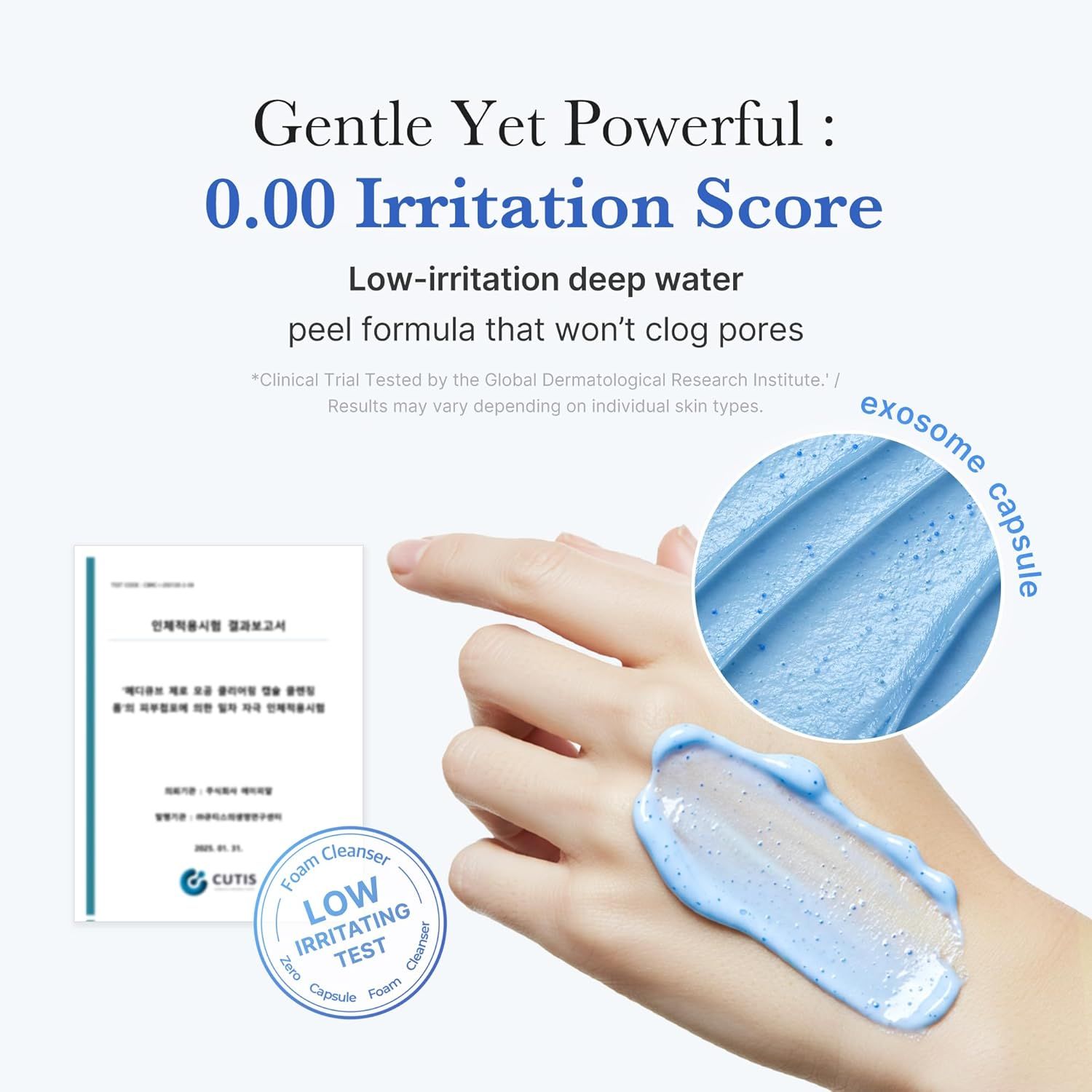 MEDICUBE Zero Pore SA Clear Capsule Cleansing Foam 120g