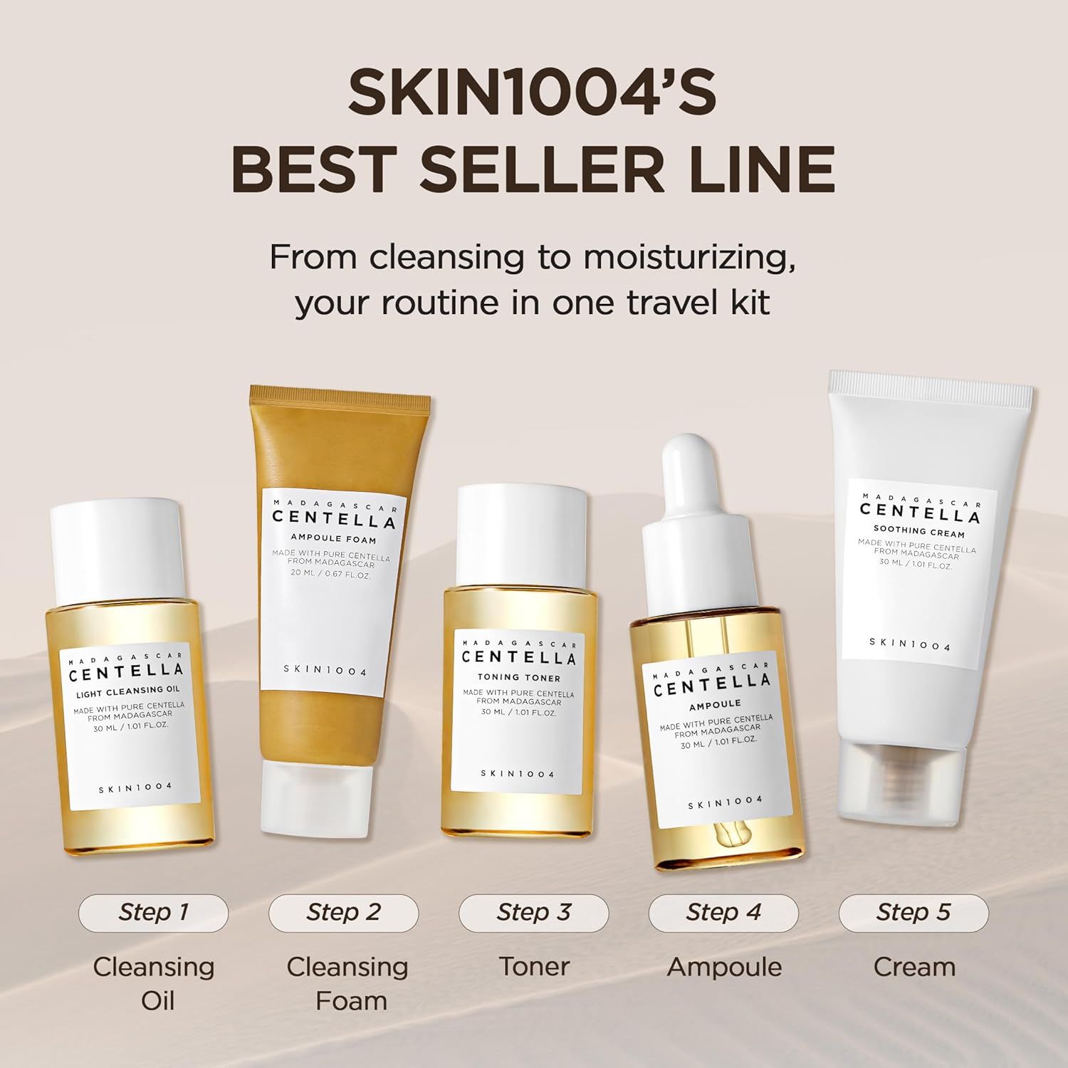 SKIN Madagascar Centella Travel Kit