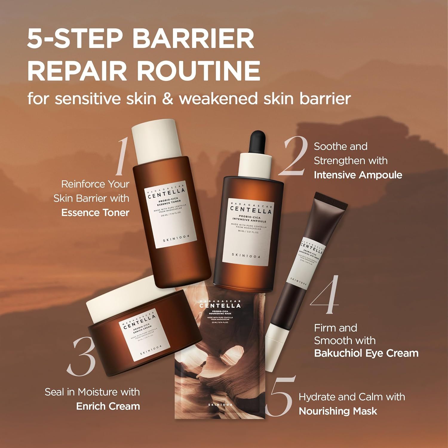 SKIN1004 Madagascar Centella Probio-Cica Intensive Ampoule 50ml