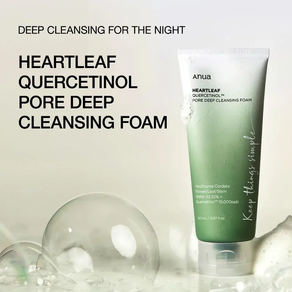 ANUA Heartleaf Quercetinol Pore Deep Cleansing Foam 25ml