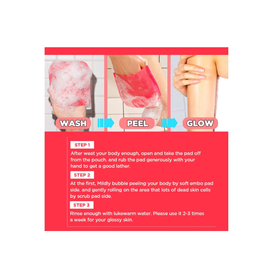 MOM'S BATH RECIPE Body Peeling Pad Strong