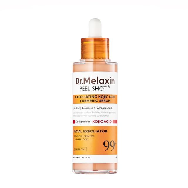 DR.MELAXIN Peel Shot Exfoliating Kojic Acid Turmeric Serum 80ml