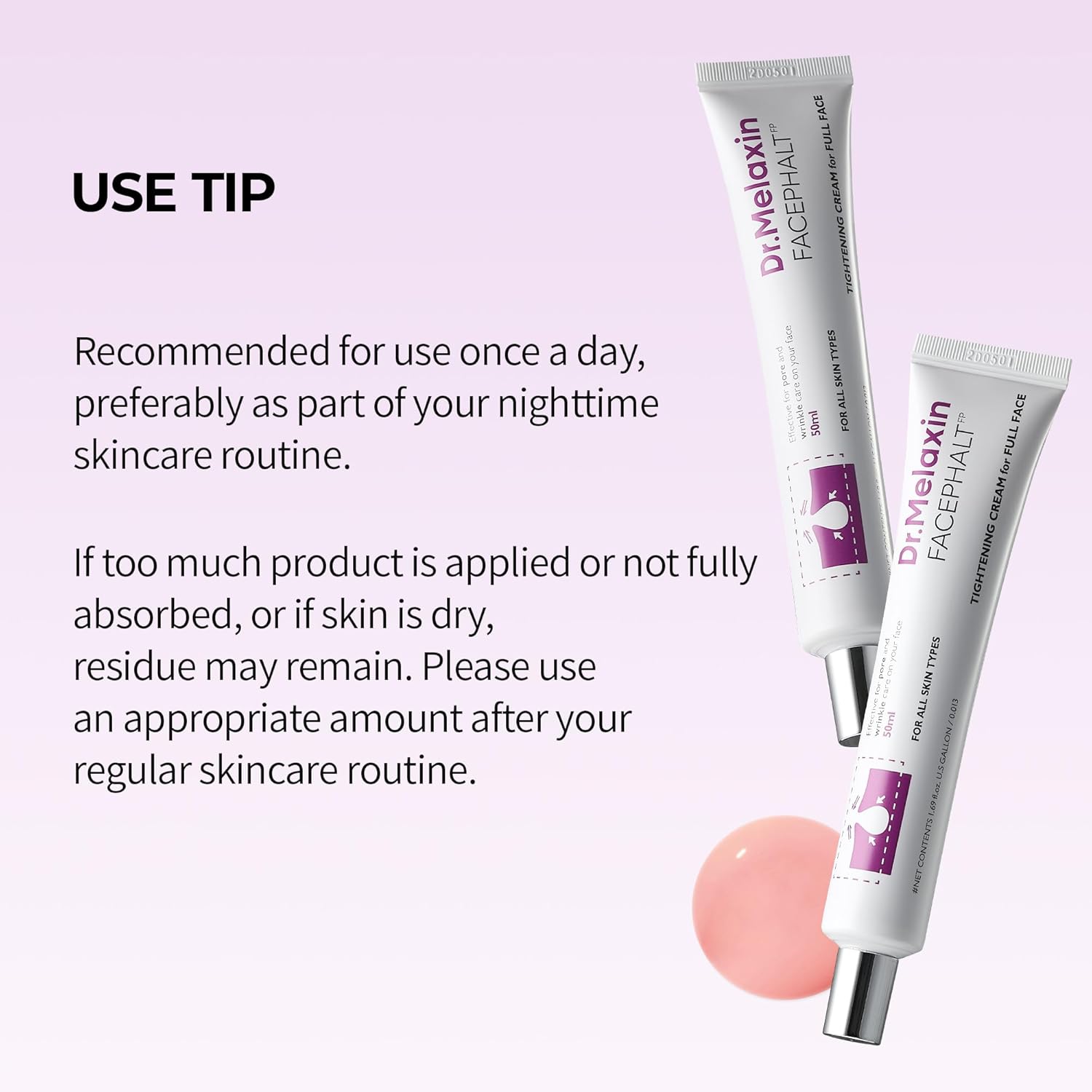 DR.MELAXIN Facephalt Tightening Cream 50ml