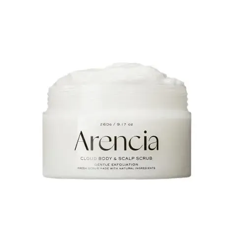 Arencia Fresh Cloud Body &amp; Scalp Scrub White Tea &amp; Neroli 260g