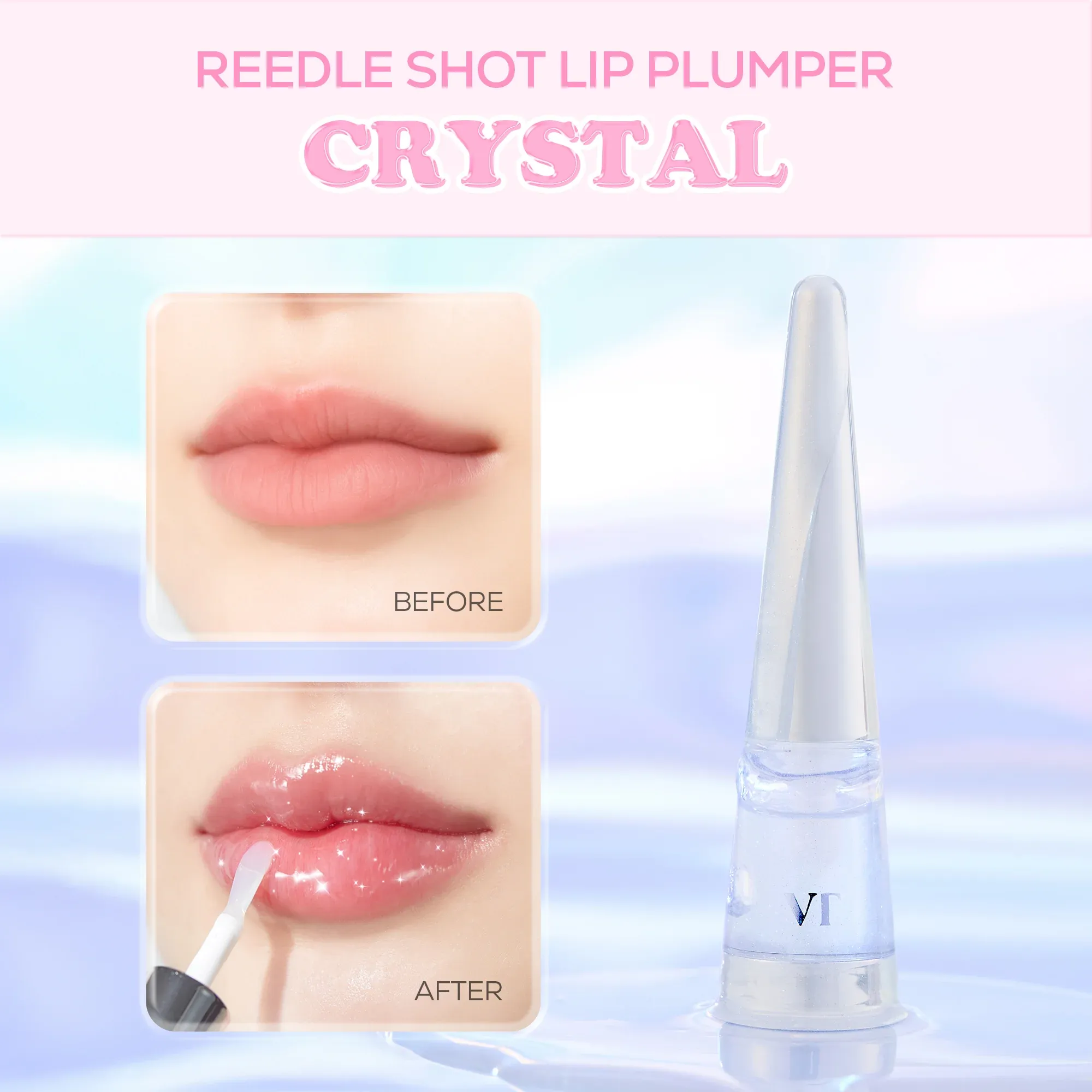 VT COSMETICS Reedle Shot Lip Plumper Crystal