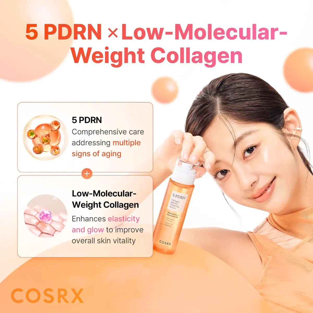 COSRX 5 PDRN Collagen lntense Vitalizing Serum 100ml