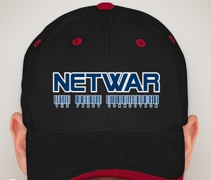 Washed baseball cap (NetWar: The First Connection; Blue)