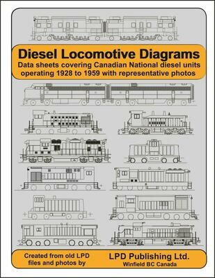 CN Diesel Data Book 1928/60, B&W Hardcover