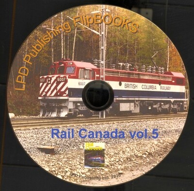 Rail Canada vol.5 B&W FlipBOOK CD ROM