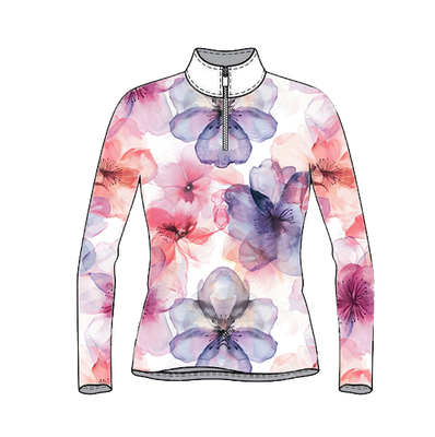 Watercolour Flowers Riders Shirt