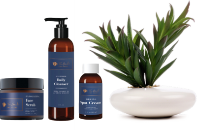 Daily Face Wash, Exfoliate Scrub, &amp; Dry Spot (SPECIAL SET) Original $120