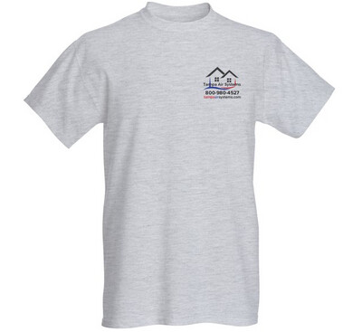 Tampa Air Systems Work T-Shirt | Short Sleeve | Grey